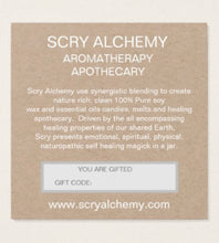 Load image into Gallery viewer, Scry Alchemy Gift Card